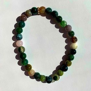 Fancy Jasper handmade beaded bracelet